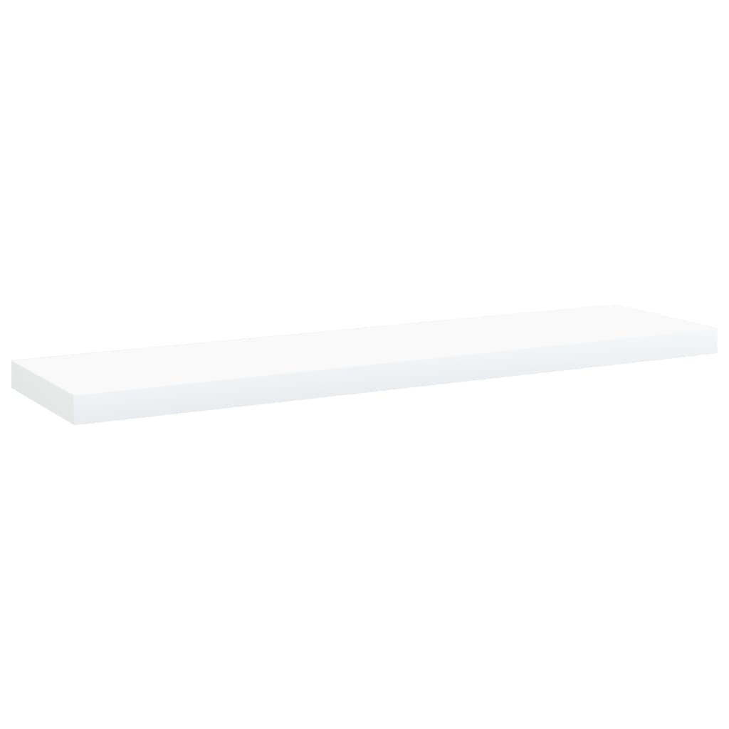 805122 vidaXL Bookshelf Boards 4 pcs White 40x10x1,5 cm Engineered Wood