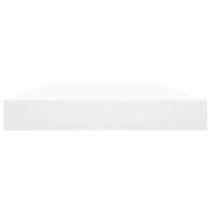 805122 vidaXL Bookshelf Boards 4 pcs White 40x10x1,5 cm Engineered Wood
