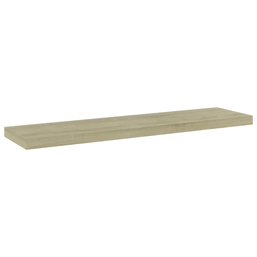 805128 vidaXL Bookshelf Boards 4 pcs Sonoma Oak 40x10x1,5 cm Engineered Wood - Brown