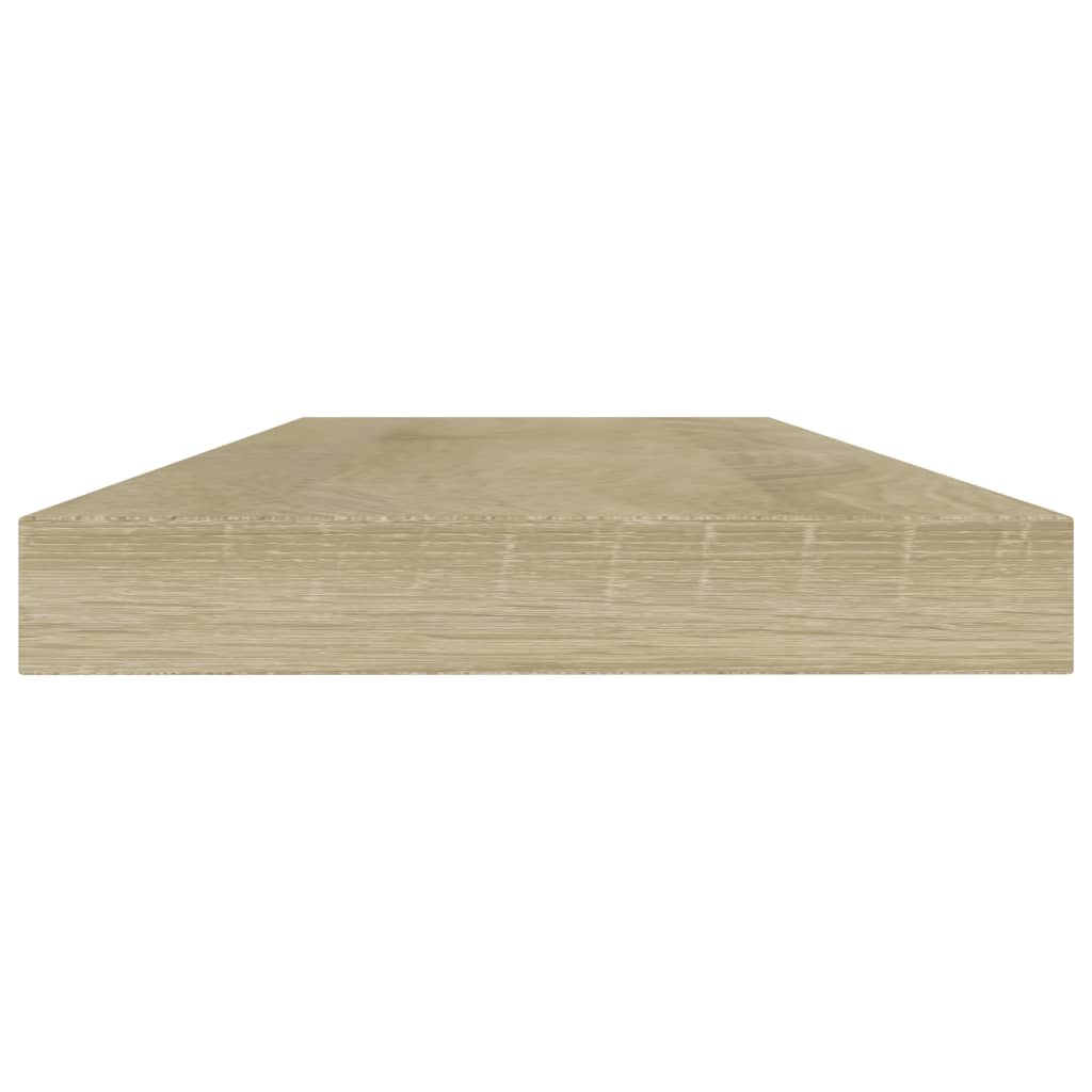 805128 vidaXL Bookshelf Boards 4 pcs Sonoma Oak 40x10x1,5 cm Engineered Wood - Brown