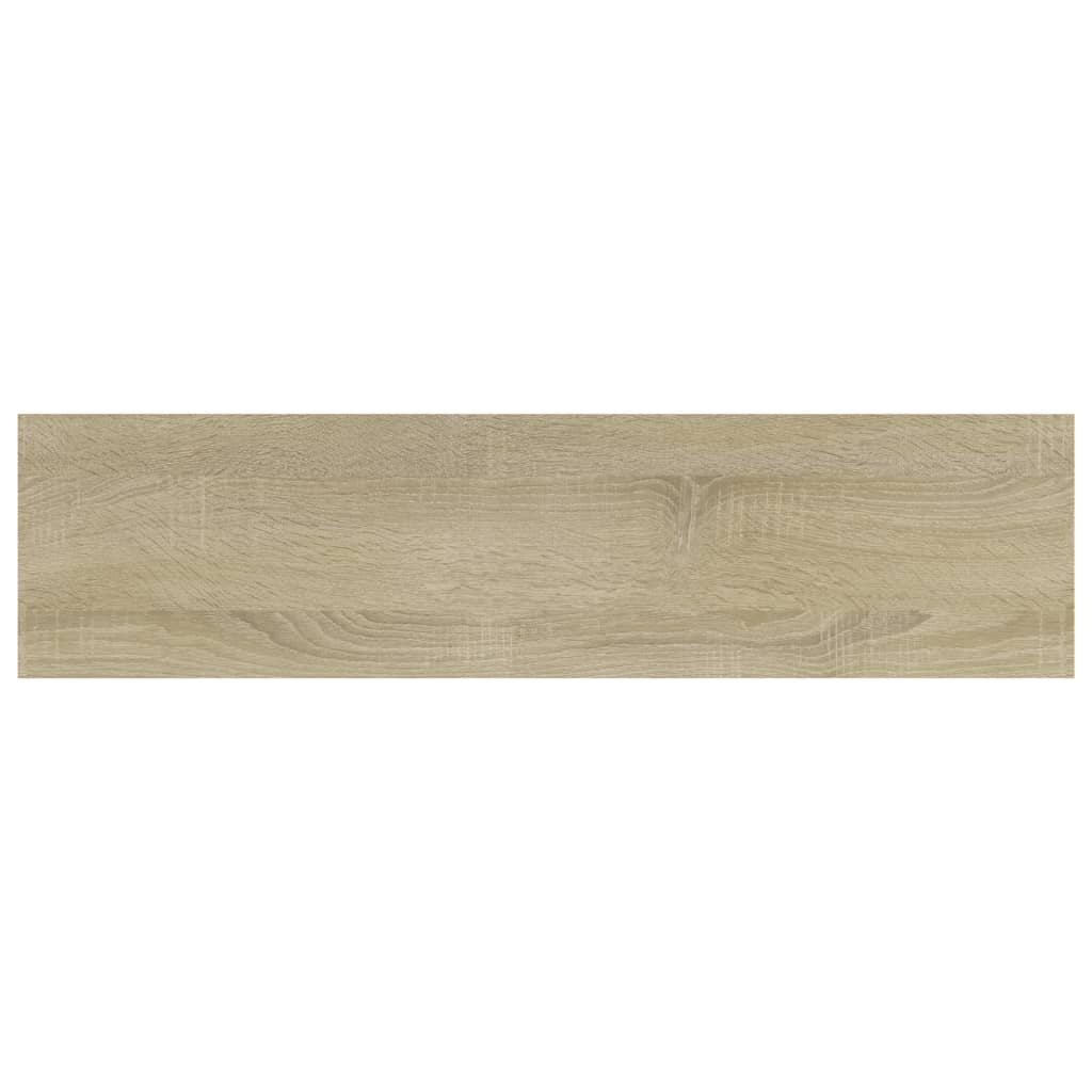 805128 vidaXL Bookshelf Boards 4 pcs Sonoma Oak 40x10x1,5 cm Engineered Wood - Brown
