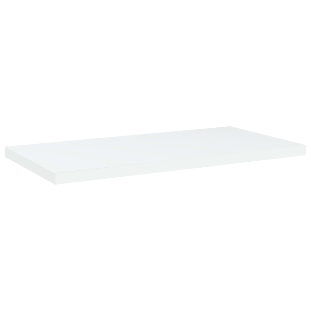 805138 vidaXL Bookshelf Boards 4 pcs White 40x20x1,5 cm Engineered Wood