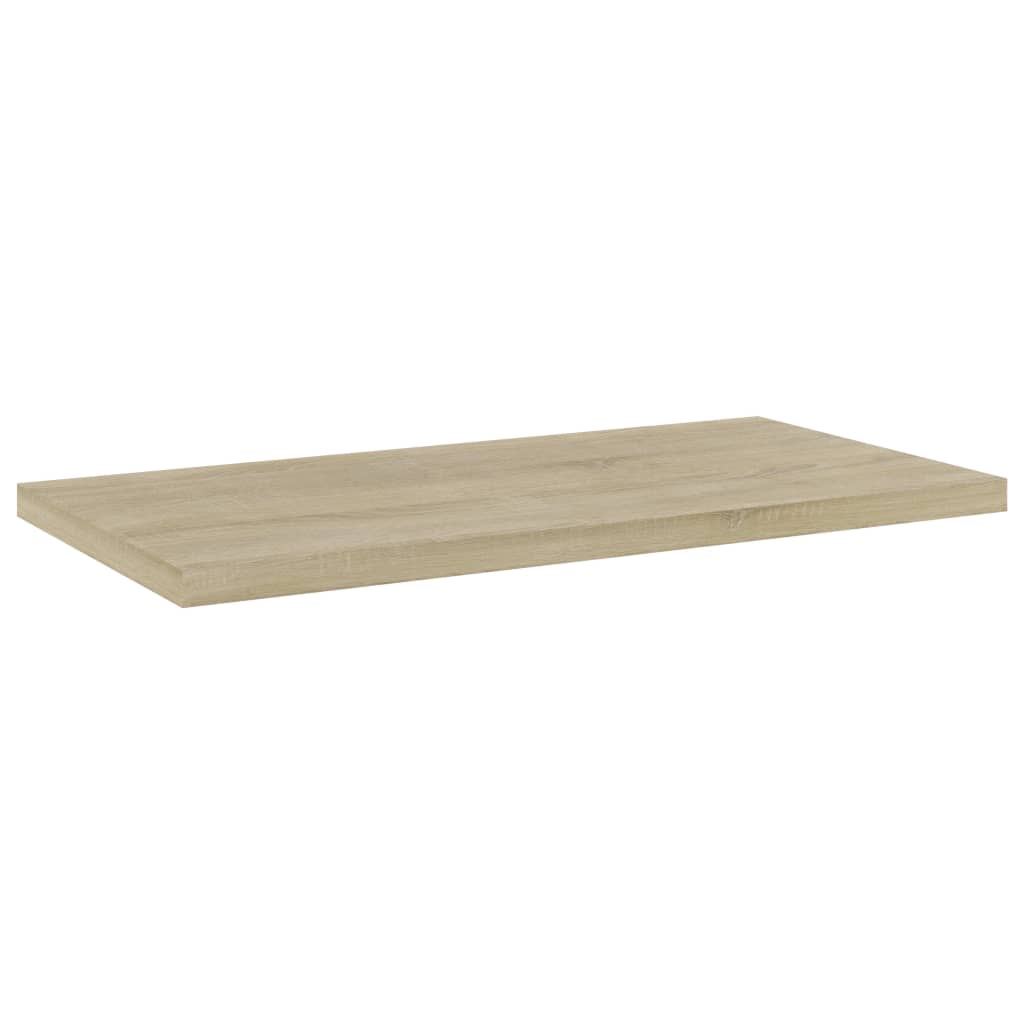 805144 vidaXL Bookshelf Boards 4 pcs Sonoma Oak 40x20x1,5 cm Engineered Wood - Brown