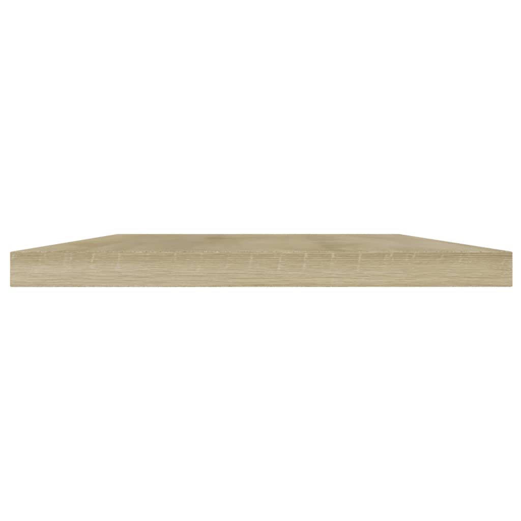 805144 vidaXL Bookshelf Boards 4 pcs Sonoma Oak 40x20x1,5 cm Engineered Wood - Brown