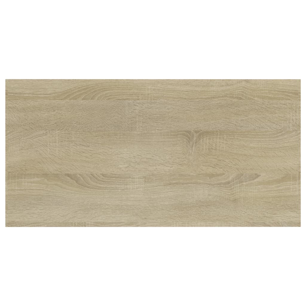 805144 vidaXL Bookshelf Boards 4 pcs Sonoma Oak 40x20x1,5 cm Engineered Wood - Brown