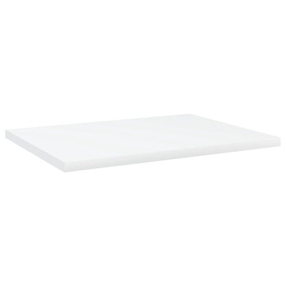 805154 vidaXL Bookshelf Boards 4 pcs White 40x30x1,5 cm Engineered Wood