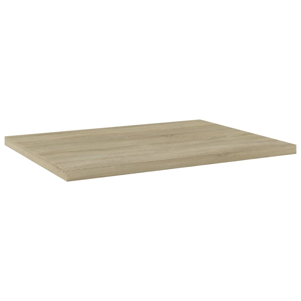 805160 vidaXL Bookshelf Boards 4 pcs Sonoma Oak 40x30x1,5 cm Engineered Wood - Brown