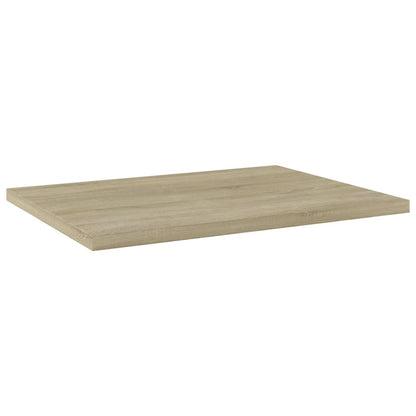 805160 vidaXL Bookshelf Boards 4 pcs Sonoma Oak 40x30x1,5 cm Engineered Wood - Brown