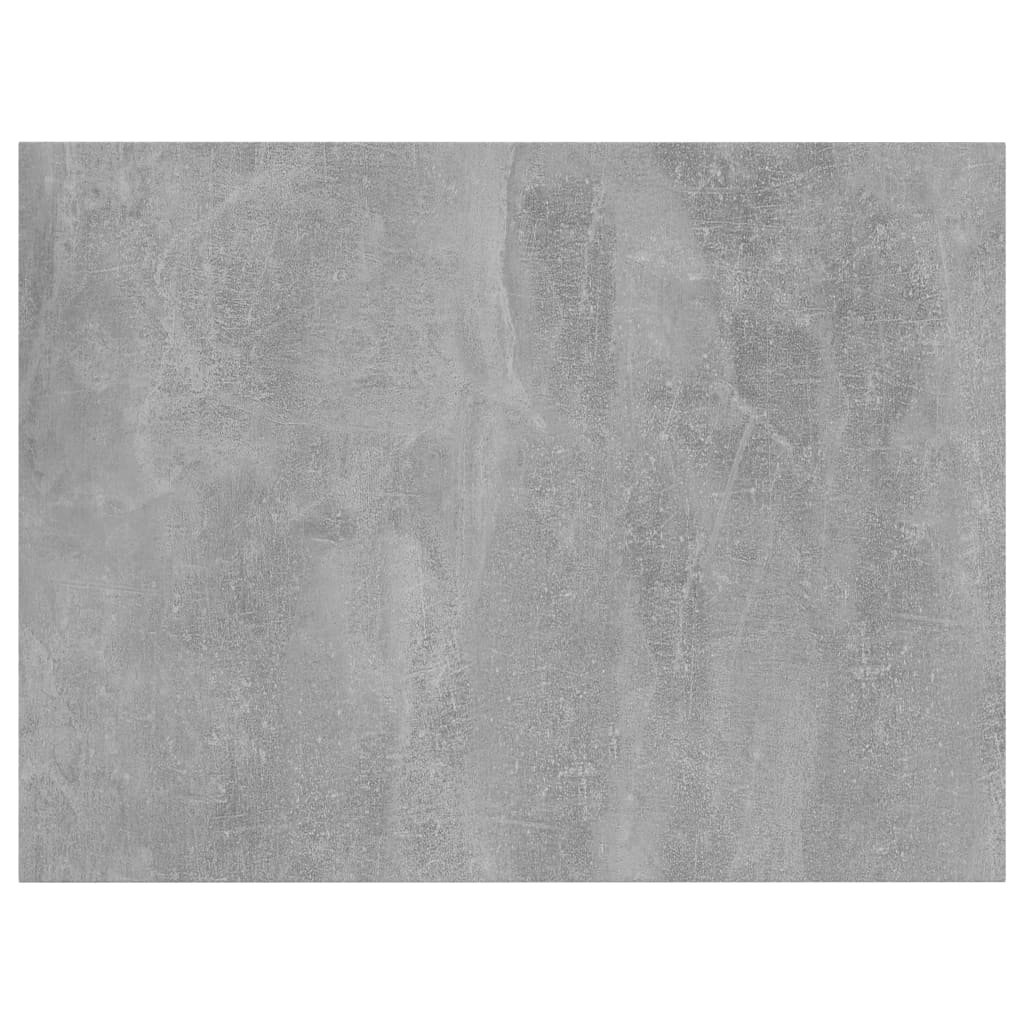805162 vidaXL Bookshelf Boards 4 pcs Concrete Grey 40x30x1,5 cm Engineered Wood