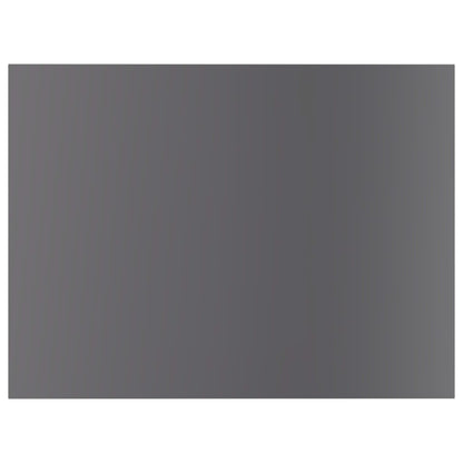 805169 vidaXL Bookshelf Boards 8 pcs High Gloss Grey 40x30x1,5 cm Engineered Wood