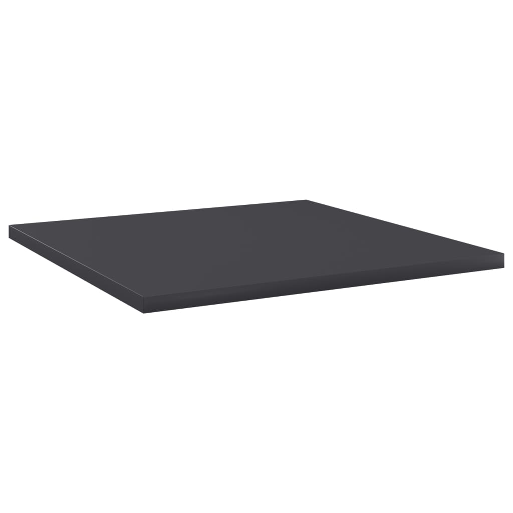 805175 vidaXL Bookshelf Boards 8 pcs Grey 40x40x1,5 cm Engineered Wood