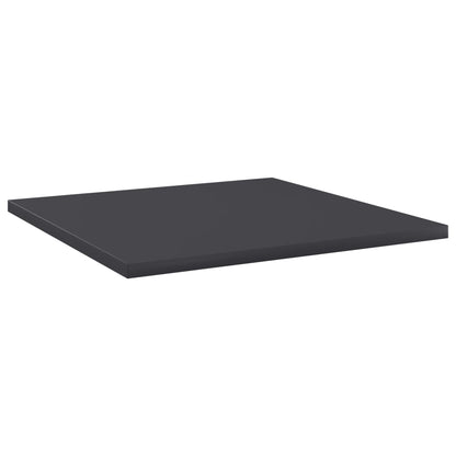805175 vidaXL Bookshelf Boards 8 pcs Grey 40x40x1,5 cm Engineered Wood