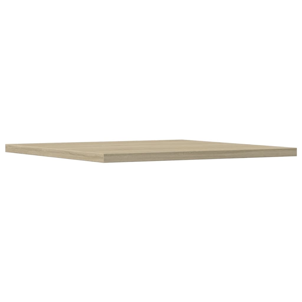 805176 vidaXL Bookshelf Boards 4 pcs Sonoma Oak 40x40x1,5 cm Engineered Wood - Brown