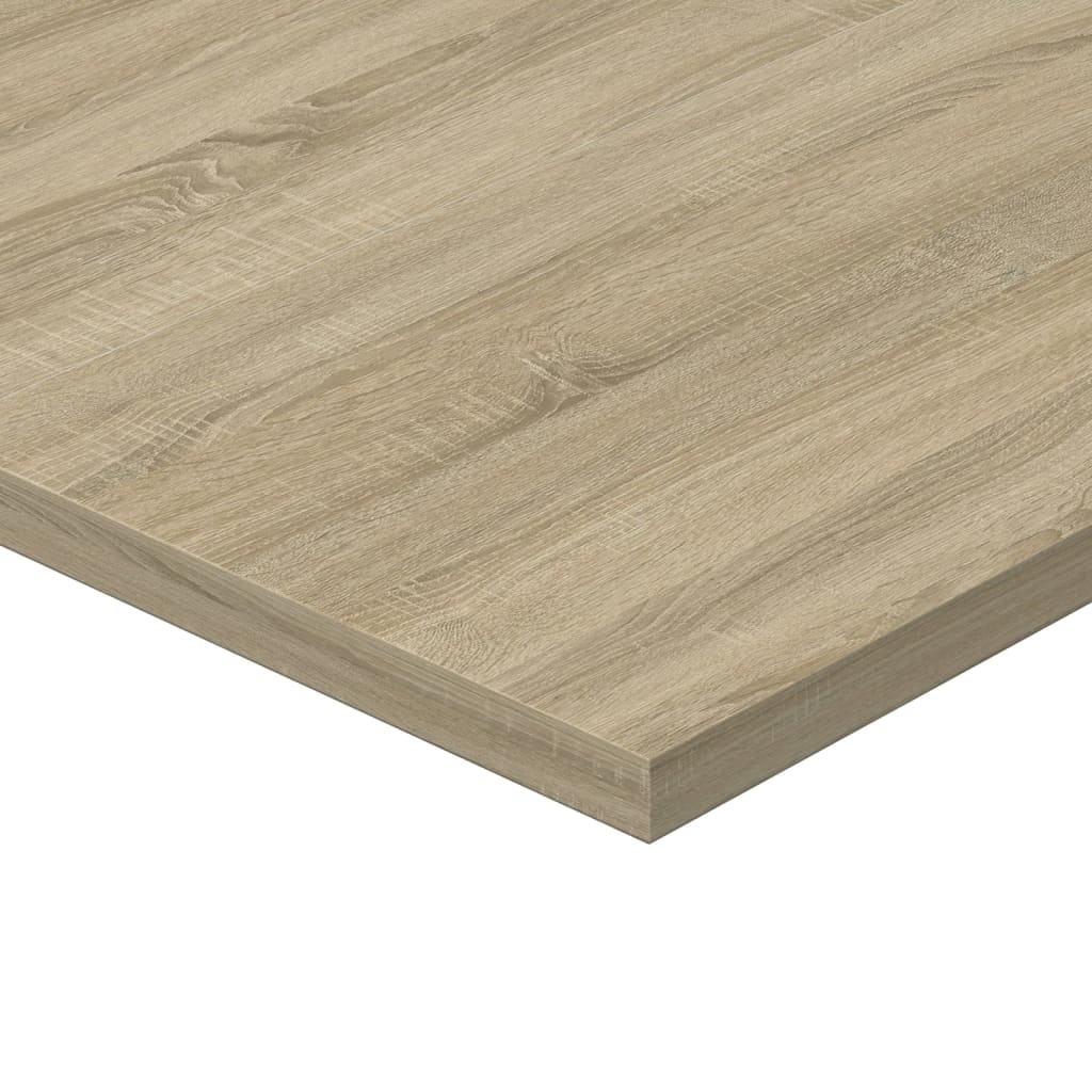 805176 vidaXL Bookshelf Boards 4 pcs Sonoma Oak 40x40x1,5 cm Engineered Wood - Brown