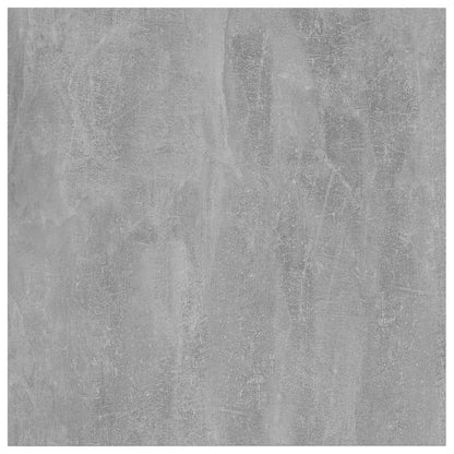 805178 vidaXL Bookshelf Boards 4 pcs Concrete Grey 40x40x1,5 cm Engineered Wood