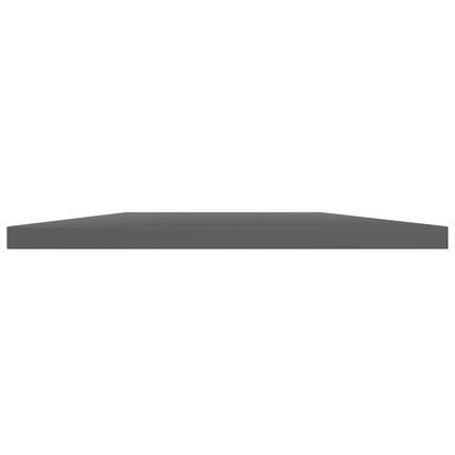 805185 vidaXL Bookshelf Boards 8 pcs High Gloss Grey 40x40x1,5 cm Engineered Wood