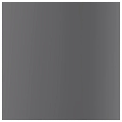 805185 vidaXL Bookshelf Boards 8 pcs High Gloss Grey 40x40x1,5 cm Engineered Wood
