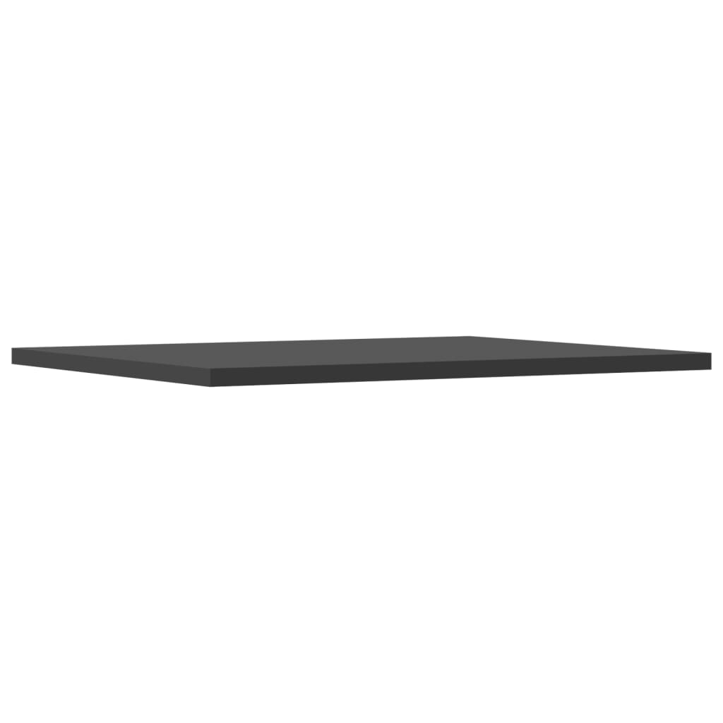805190 vidaXL Bookshelf Boards 4 pcs Grey 40x50x1,5 cm Engineered Wood