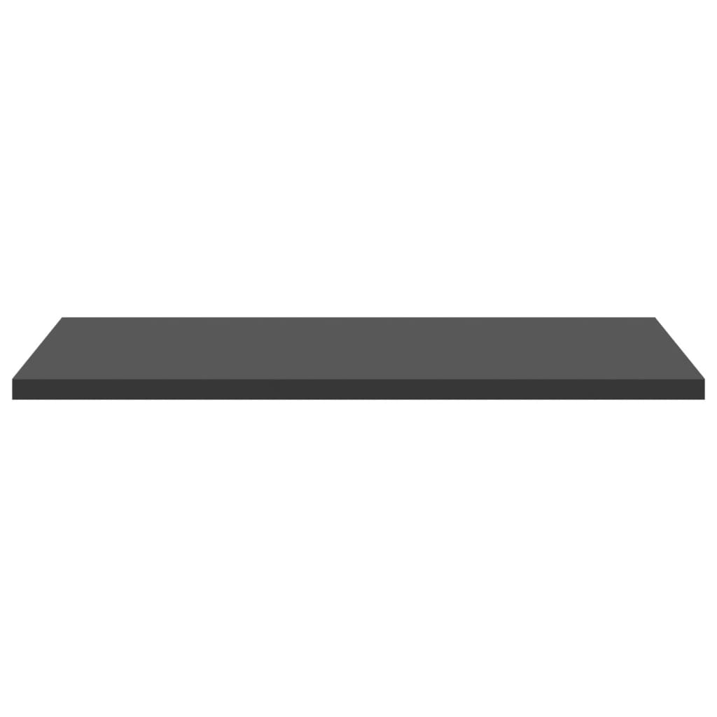 805190 vidaXL Bookshelf Boards 4 pcs Grey 40x50x1,5 cm Engineered Wood