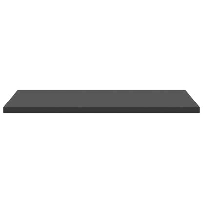 805190 vidaXL Bookshelf Boards 4 pcs Grey 40x50x1,5 cm Engineered Wood