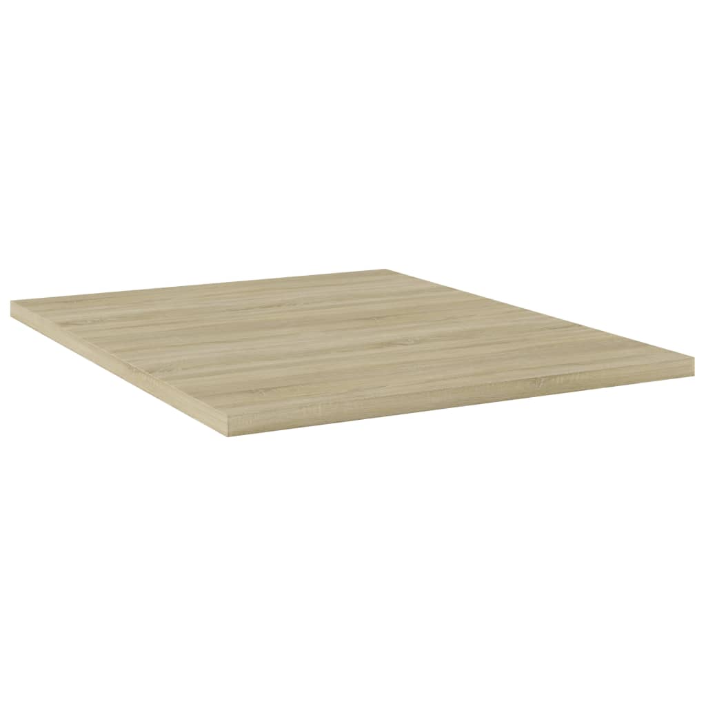 805193 vidaXL Bookshelf Boards 8 pcs Sonoma Oak 40x50x1,5 cm Engineered Wood - Brown