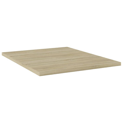 805193 vidaXL Bookshelf Boards 8 pcs Sonoma Oak 40x50x1,5 cm Engineered Wood - Brown