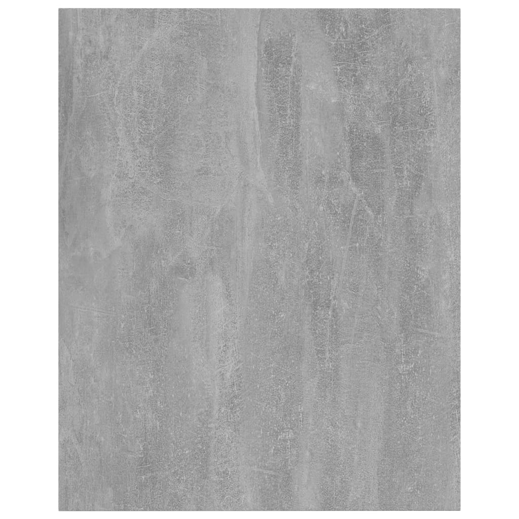 805194 vidaXL Bookshelf Boards 4 pcs Concrete Grey 40x50x1,5 cm Engineered Wood
