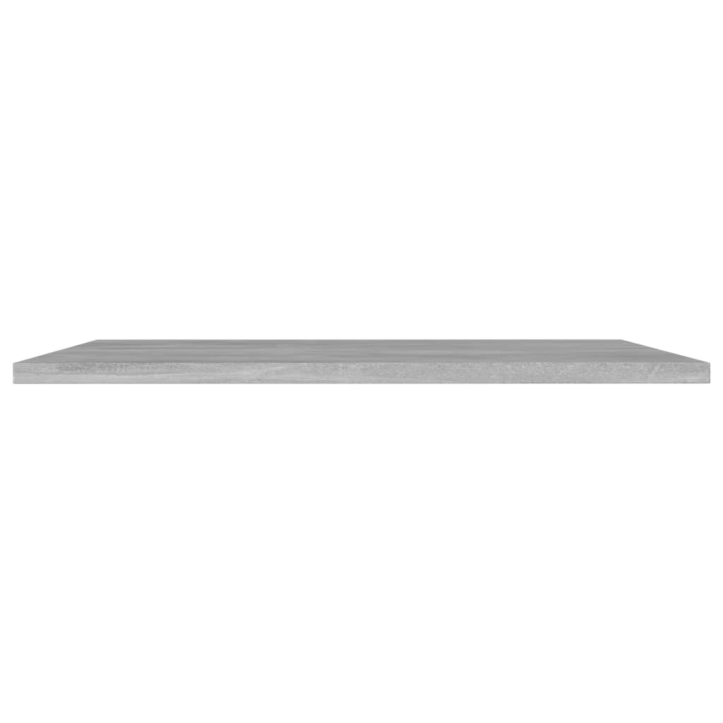 805194 vidaXL Bookshelf Boards 4 pcs Concrete Grey 40x50x1,5 cm Engineered Wood