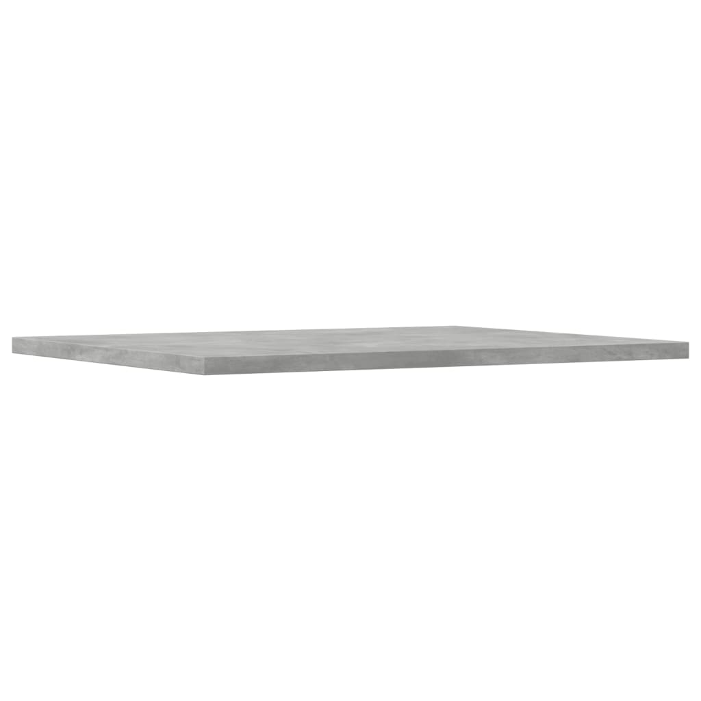 805195 vidaXL Bookshelf Boards 8 pcs Concrete Grey 40x50x1,5 cm Engineered Wood