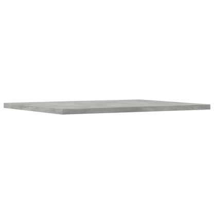 805195 vidaXL Bookshelf Boards 8 pcs Concrete Grey 40x50x1,5 cm Engineered Wood