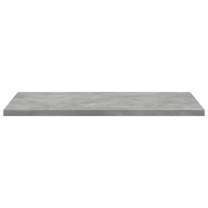 805195 vidaXL Bookshelf Boards 8 pcs Concrete Grey 40x50x1,5 cm Engineered Wood