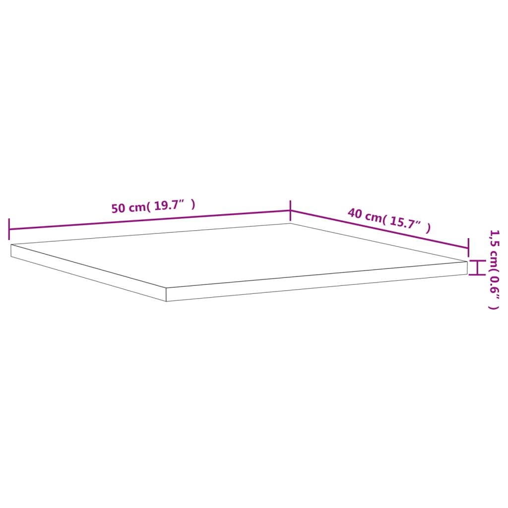 805195 vidaXL Bookshelf Boards 8 pcs Concrete Grey 40x50x1,5 cm Engineered Wood