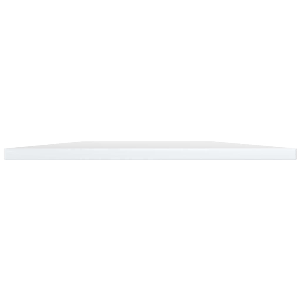 805197 vidaXL Bookshelf Boards 8 pcs High Gloss White 40x50x1,5 cm Engineered Wood