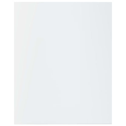 805197 vidaXL Bookshelf Boards 8 pcs High Gloss White 40x50x1,5 cm Engineered Wood