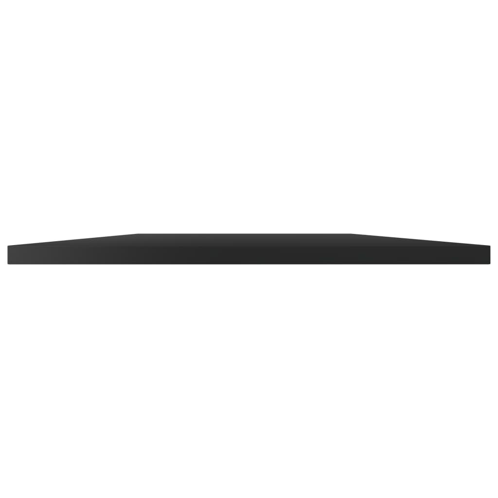 805199 vidaXL Bookshelf Boards 8 pcs High Gloss Black 40x50x1,5 cm Engineered Wood