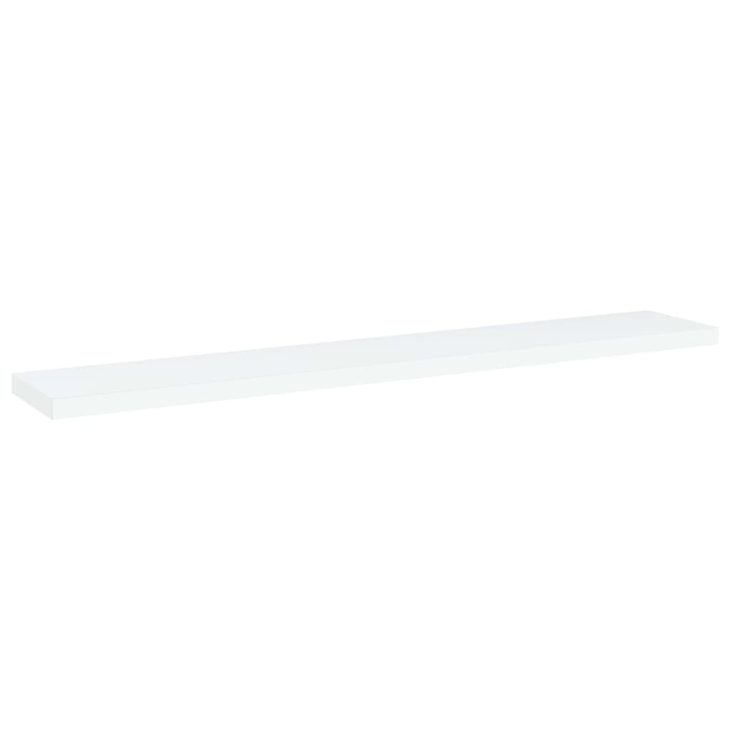 805202 vidaXL Bookshelf Boards 4 pcs White 60x10x1,5 cm Engineered Wood