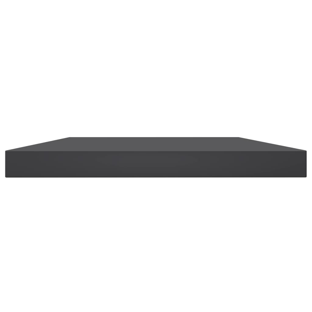 805206 vidaXL Bookshelf Boards 4 pcs Grey 60x10x1,5 cm Engineered Wood