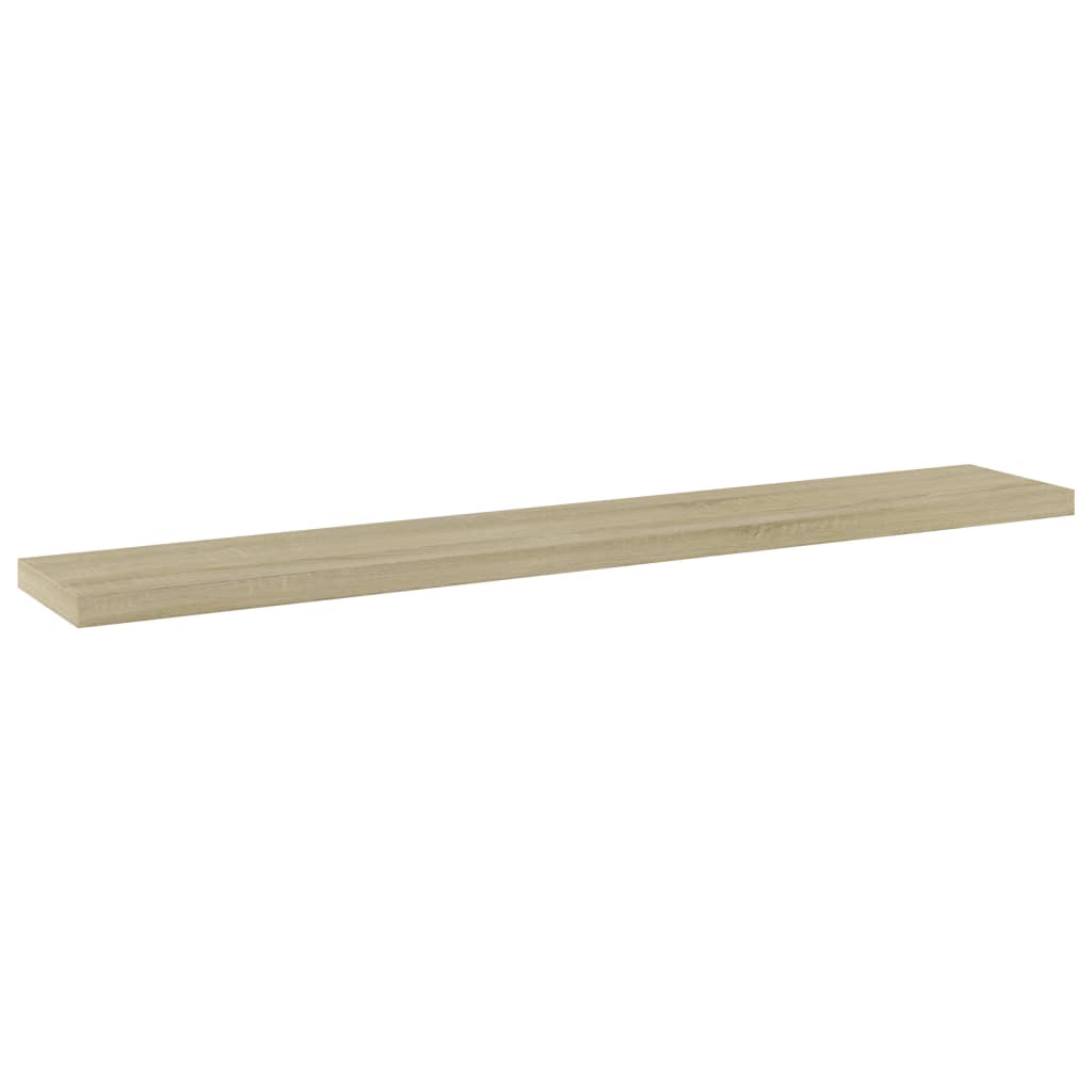805208 vidaXL Bookshelf Boards 4 pcs Sonoma Oak 60x10x1,5 cm Engineered Wood - Brown