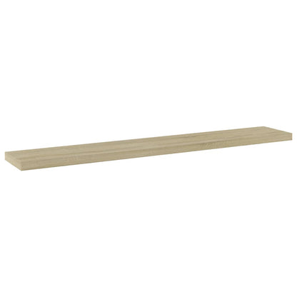 805208 vidaXL Bookshelf Boards 4 pcs Sonoma Oak 60x10x1,5 cm Engineered Wood - Brown