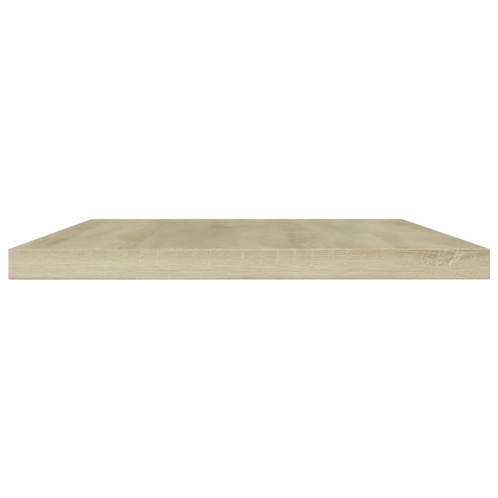 805208 vidaXL Bookshelf Boards 4 pcs Sonoma Oak 60x10x1,5 cm Engineered Wood - Brown