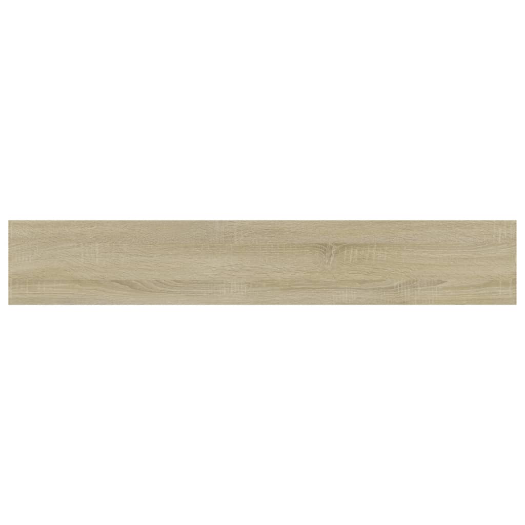 805208 vidaXL Bookshelf Boards 4 pcs Sonoma Oak 60x10x1,5 cm Engineered Wood - Brown