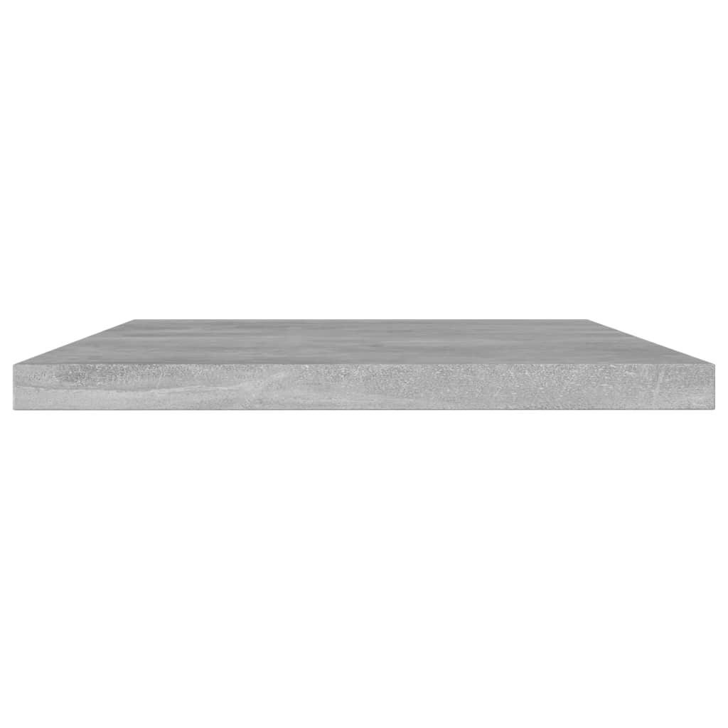 805211 vidaXL Bookshelf Boards 8 pcs Concrete Grey 60x10x1,5 cm Engineered Wood