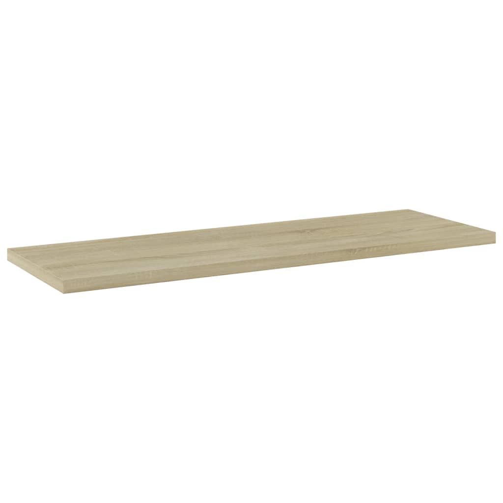805224 vidaXL Bookshelf Boards 4 pcs Sonoma Oak 60x20x1,5 cm Engineered Wood - Brown