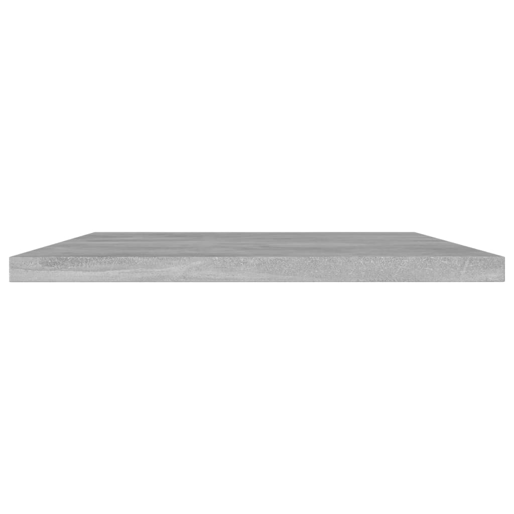 805226 vidaXL Bookshelf Boards 4 pcs Concrete Grey 60x20x1,5 cm Engineered Wood