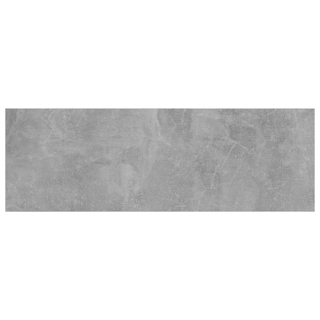 805226 vidaXL Bookshelf Boards 4 pcs Concrete Grey 60x20x1,5 cm Engineered Wood