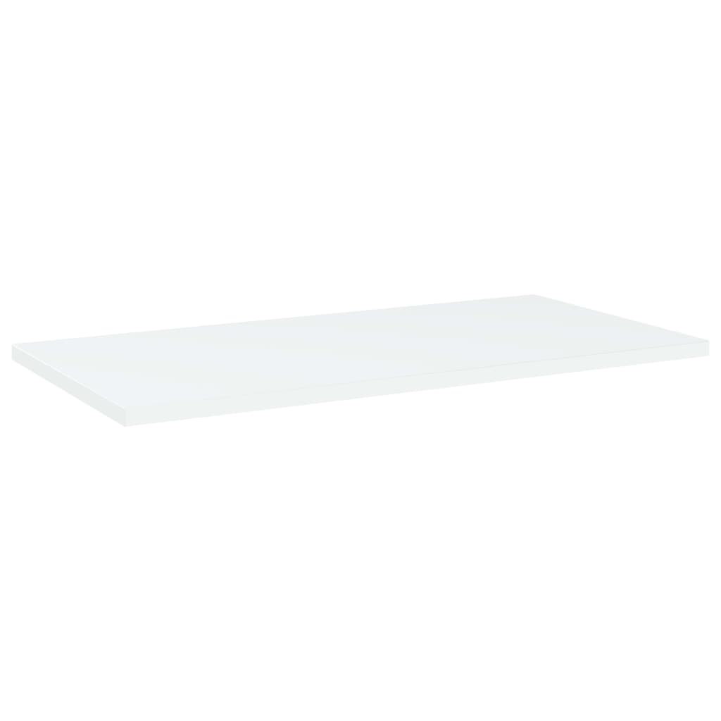 805234 vidaXL Bookshelf Boards 4 pcs White 60x30x1,5 cm Engineered Wood