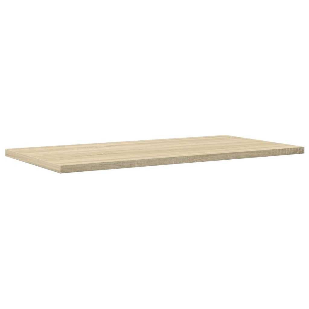 805240 vidaXL Bookshelf Boards 4 pcs Sonoma Oak 60x30x1,5 cm Engineered Wood - Brown