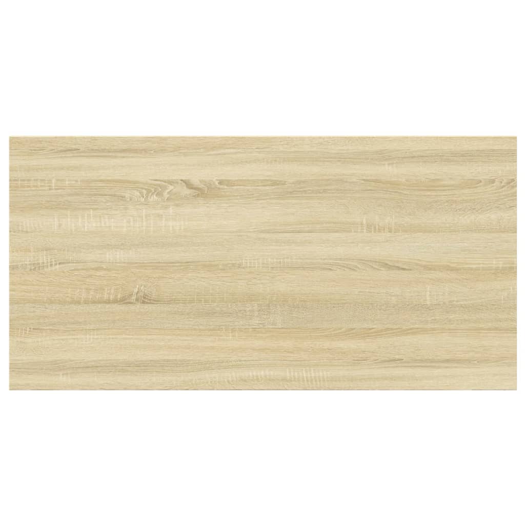 805240 vidaXL Bookshelf Boards 4 pcs Sonoma Oak 60x30x1,5 cm Engineered Wood - Brown