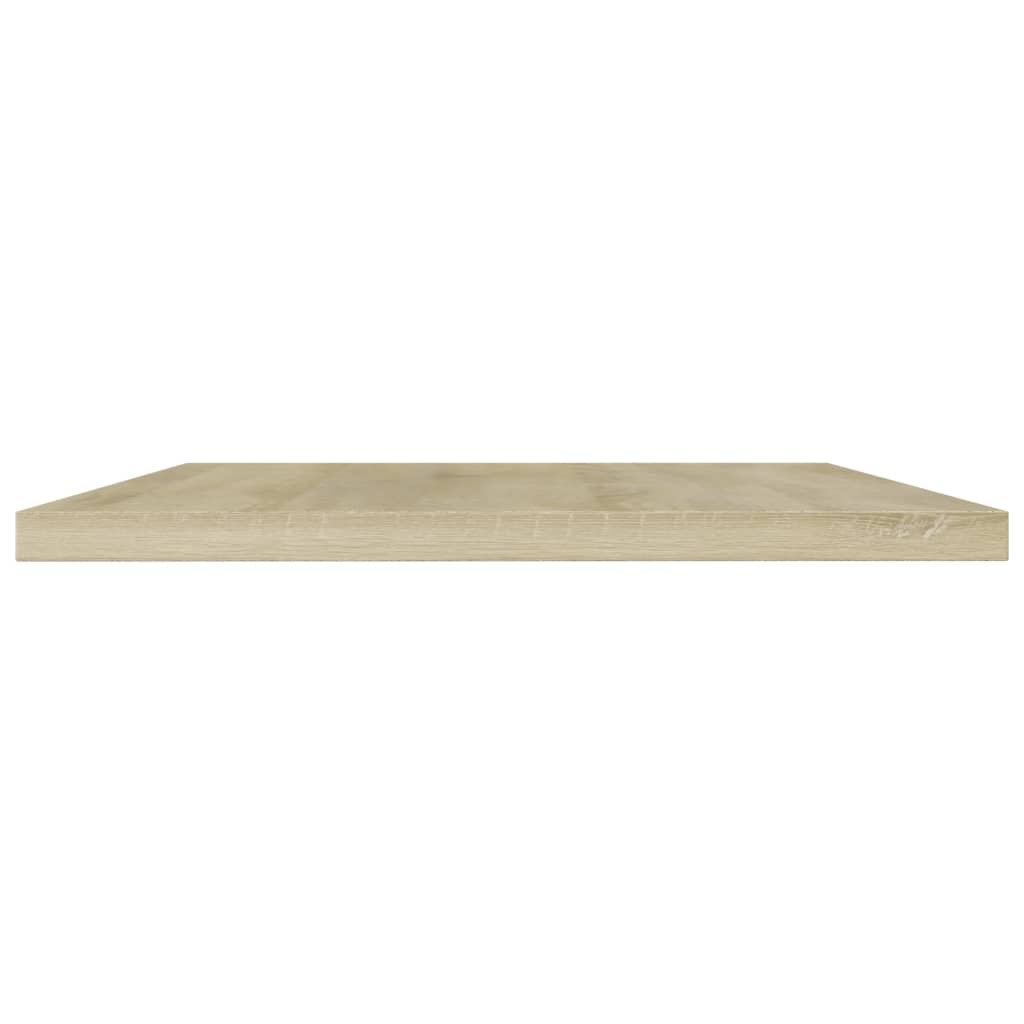 805256 vidaXL Bookshelf Boards 4 pcs Sonoma Oak 60x40x1,5 cm Engineered Wood - Brown