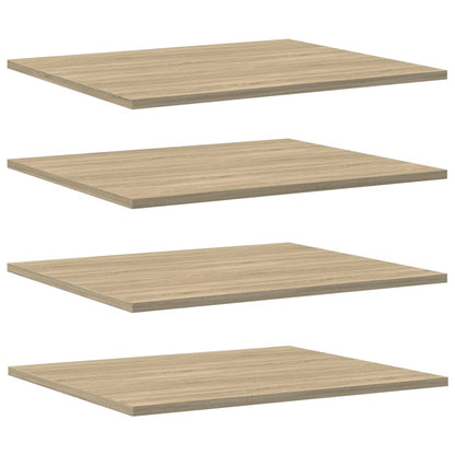805273 vidaXL Bookshelf Boards 8 pcs Sonoma Oak 60x50x1,5 cm Engineered Wood - Brown